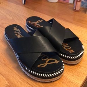 SAM EDELMAN ESPADRILLE SANDALS